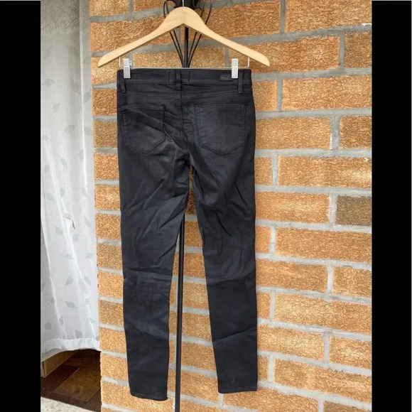 PAIGE  
Edgemont Ultra Skinny Black Silk Wash 26 - Picture 5 of 10
